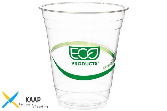 Склянка для холодних напоїв з PLA прозора 355 мл
