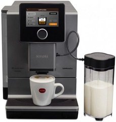 Кофемашина CafeRomatica, 2,2л, зерно+молотая, автомат.капуч, авторецептов -18, черно-серебряный Nivona