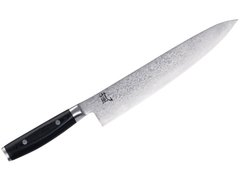 Ніж кухонний кухарський 25,5см. RAN, Yaxell із чорною пластиковою ручкою (36010)