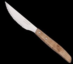 Нож столовый стейковый (деревянная ручка) (371800)