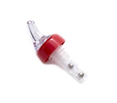 Дозатор-гейзер пластиковый с боковым накрытием горлышка