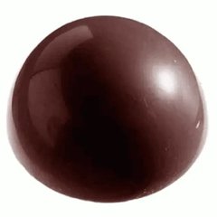 Форма для шоколада "полусфера" 100х50 мм.