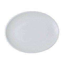 Тарілка овальна 25 см Pure Dot S-PRDMOV25OV