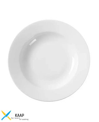 Тарелка глубокая 23.5 см белая Classic, Fine Dine