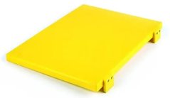 Доска разделочная 50х37х2 см, Durplastics кухонная желтая (9842AM5)