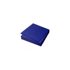 Серветка паперова 2-х шарова 33х33 см., 50 шт/уп синя Silpak