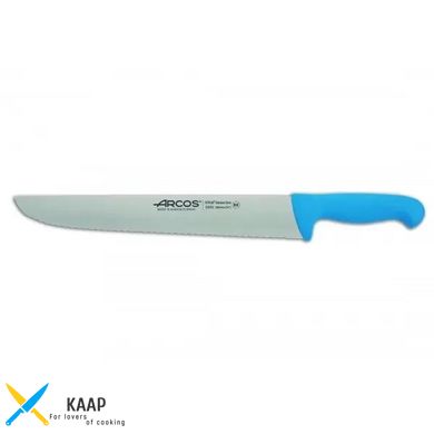 Нож кухонный мясника 35 см. 2900, Arcos с синей пластиковой ручкой (292523)
