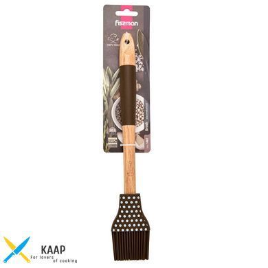 Пензлик CHEF's TOOLS 30,5 см, колір ШОКОЛАДНИЙ (силікон)