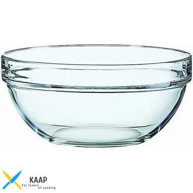 Салатник круглий 240 мл 10х4,5 см скляний серія Empilable, Arcoroc 10019