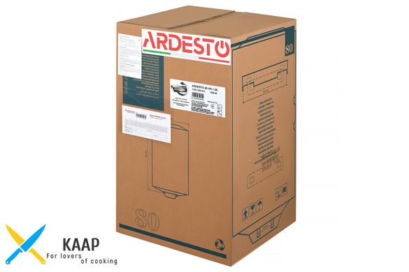 Водонагрівач Ardesto 80 VR 80 л, 1500 Вт (NEU NTS 80 VR 1.5K) 80 л, 1.5 кВт, кругле хутро. керування,