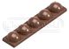 Форма для шоколаду "Напівсферна плотва" 117,50x25x14,50 мм (8 шт.)