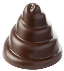 Форма для шоколада "серпантин" Ø30,5мм h29мм, 3х7 шт. / 11 г
