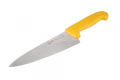 Кухонний ніж м'ясника професійний 20,5 см. Жовта ковза ручка Europrofessional IVO.
