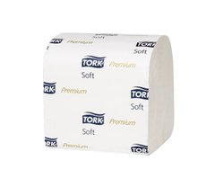 Бумага туалетная листовая 2 слоя 252 листа/уп Tork Premium