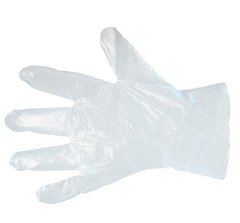 Перчатки полиэтиленовые на картоне (РЭ) 100 шт/уп