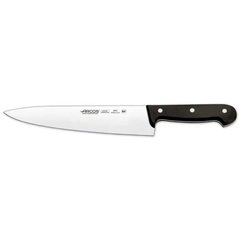 Кухонный нож поварской 25 см. Universal, Arcos с черной пластиковой ручкой (280704)