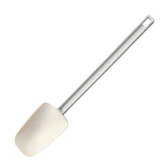 Лопатка-ложка кондитерська 11,7х7,5х40,8 см. силіконова з пластиковою ручкою Hendi