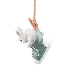 Декоративна фігурка "Кролик у черевику" 18,5 см Engard KG-24