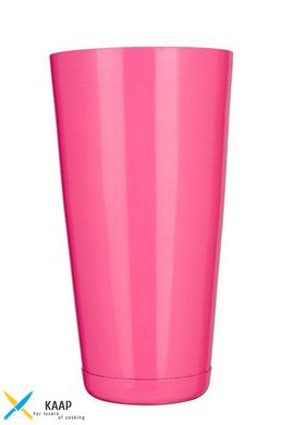 Шейкер "Бостон" нержавіючий круглий рожевого кольору H 175 мм (шт)
