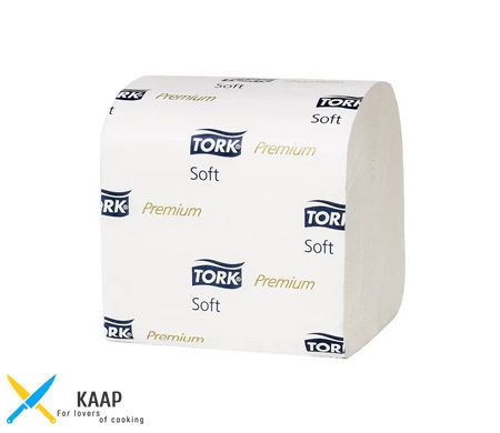 Папір туалетний листовий 2 шари 252 листи/уп Tork Premium