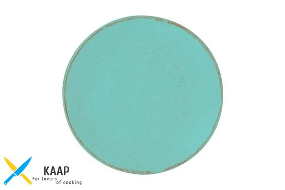 Тарілка кругла 28 см. порцелянова, бірюзова Seasons Turquoise, Porland