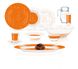 Столовый сервиз Ambi Poppy Orange 46 предметов Luminarc V5977