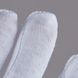 Перчатки для официанта трикотажные белые с напылением размер 8 12 пар Reis RMICRON