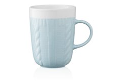 Чашка Кnitti, 330 мл, блакитна, порцеляна ARDESTO