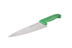 Кухонный нож мясника профессиональный 20,5 см зеленая нескользящая ручка Europrofessional