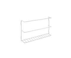 Держатель для досок METALTEX TABLA 34х6х20 см белое пластиковое покрытие (364710)