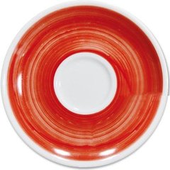 Блюдо 14,5 см. фарфорова, червона Verona/Torino/Bari/Palermo Millecolori Hand Painted Red, A
