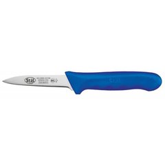 Набір ножів для очищення 8 см, 2 шт. STAL, Winco з синьою пластиковою ручкою (04247)