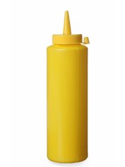 Дозатор-диспенсер для соусів (гірчиці) 200мл. жовтий Kitchen Line