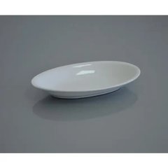 Блюдо фарфорова 20х11х3 см. овальна, біла Alt Porcelain