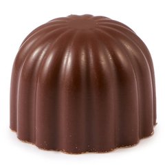 Форма для шоколада "Цветок" d-26 мм, h-19 мм (40 шт) Martellato MA1530, поликарбонат