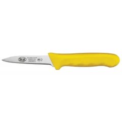 Набір ножів для очищення 8 см, 2 шт. STAL, Winco з жовтою пластиковою ручкою (04248)