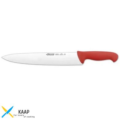 Нож кухонный 30 см. 2900, Arcos с красной пластиковой ручкой (292322)