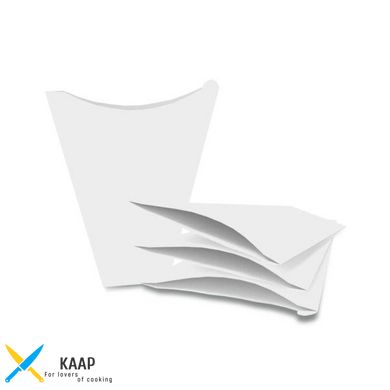 Упаковка для млинців Maxi Біла 145/60х180 мм 50 шт паперова
