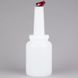 Пляшка для міксів із гейзером 2л. біла з червоним Winco