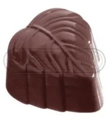 Форма для шоколада Листок Chocolate World (37x31x16 мм)
