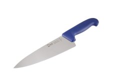 Кухонний ніж м'ясника професійний 20,5 см синя нековзна ручка Europrofessional IVO