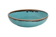 Салатник круглий 415 мл., 16 см. порцеляновий, бірюзовий Seasons Turquoise, Porland