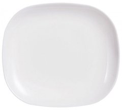 Тарілка прямокутна десертна 190х210 мм Luminarc Sweet Line White (J0561)