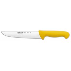 Кухонний ніж для м'яса 21 см. 2900. Arcos із жовтою пластиковою ручкою (291700)