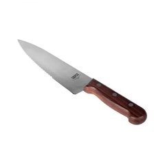 Кухонный нож поварской зубчатый 20 см. Capco с деревянной ручкой (79)
