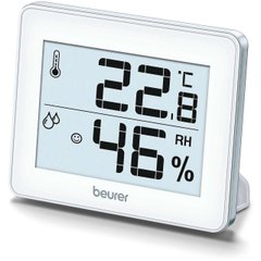 Термогігрометр внутр. вимірювання, темп-ра, вологість, час, білий Beurer HM_16