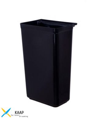 Ящик для збору сміття One Chef (чорний пластик) (33.5х23.1х44.5см)