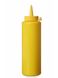 Дозатор-диспенсер для соусів (гірчиці) 350мл. жовтий Kitchen Line