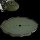 Столик для чайной церемонии (чайный) глиняный 36х23,5х3,5 см "Ченду" T0516