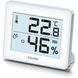Термогигрометр внутр. измерение, темп-ра, влажность, время, белый Beurer !R_HM_16